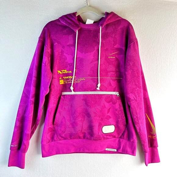 Nike Other - Nike Dri-Fit Standard Issue Mens Hoodie Medium Purple Basketball Pullover